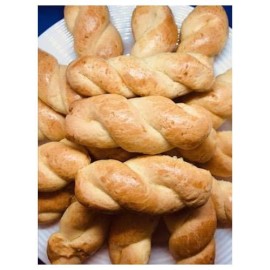 Koulourakia Hand Made Traditional Greek Butter Cookies (16 oz)