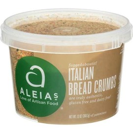 ALEIAS gLUTEN FREE BAKERY Italian Bread crumbs, 13 OZ