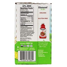 Honest Kids Appley Ever After Juice Drink, 6.75 Fluid Ounce - 8 per pack - 4 packs per case.