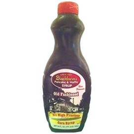 Blackburn-Made Syrup 24oz Bottle (Pack of 3) (Choose Flavor Below) (Old Fashioned Pancake & Waffle Syrup - No High Fructose Corn Syrup))