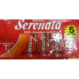 Serenata Milk Chocolate Wafer By Bingo (3 Pack)