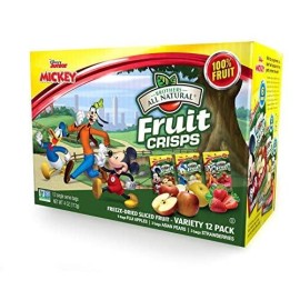 Brothers-ALL-Natural Fruit Crisps, Mickey Mouse Clubhouse Variety, 0.35 Ounce (Pack of 12)