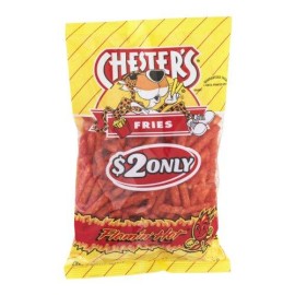 Chesters Fries Flamin Hot Flavor