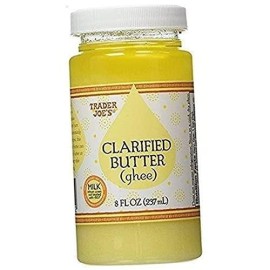 Trader Joes Clarified Butter (Ghee), 8Oz.
