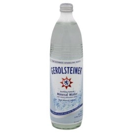 Gerolsteiner Sparkling Mineral Water, 25.3 Fl Oz (Pack of 15)
