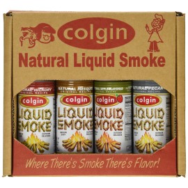 colgin Assorted Liquid Smoke gift Box 4.0 OZ