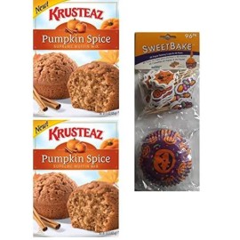 Krusteaz Pumpkin Spice Supreme Muffin Mix (Single Box 15oz)