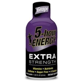 5-hour ENERGY Shot, Extra Strength Grape, 1.93 oz, 24 Count