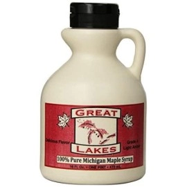 Great Lakes 100% Pure Michigan Maple Syrup, 16 Ounce