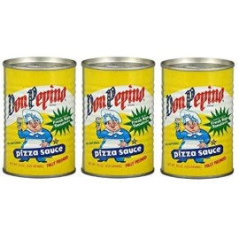 Don Pepino Original Pizza Sauce (Pack of 3) 15 oz Cans