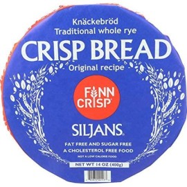 Finn Crisp Siljans Traditional Whole Rye Crisp Bread, 14 Ounce Package