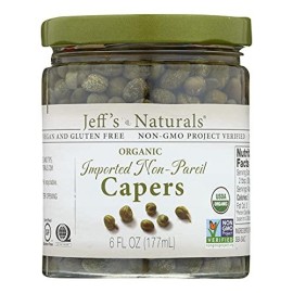 Jeffs Natural Imported Non Pareil Capers, 6 Ounce - 6 per case.6