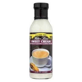 Walden Farms Sugar-Free Sweet Cream Coffee Creamer, 12 Ounce (Pack of 6)