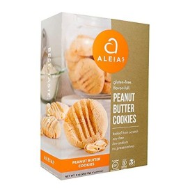 Aleias Gluten Free Peanut Butter Cookies, 9 Ounce - 6 per case.