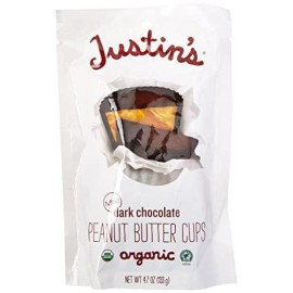 Justins, Mini Dark Chocolate Peanut Butter Cups, 4.7 oz