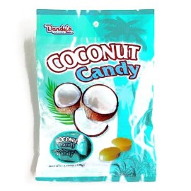 Dandys Coconut Hard Candy (1 Unit Per Order) - Gourmet Christmas Gift for the Holidays