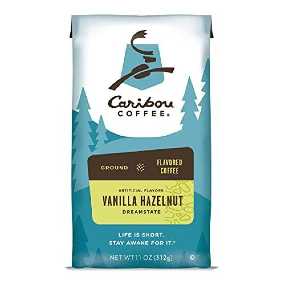 Peets Coffee Caribou Vanilla Hazelnut Dreamstate Ground Coffee, 11 Oz