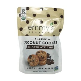 Emmys Organics Organic Chocolate Chip Coconut Cookies, 6 oz