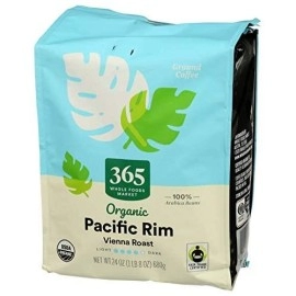 365 by Whole Foods Market, Coffee Vienna Roast Pacific Rim Ground Organic, 24 Ounce