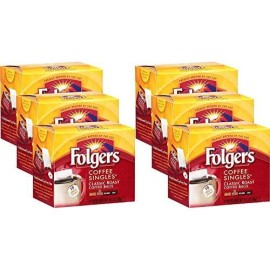 Folgers Coffee Singles Classic Roast Coffee Bags (114 count)