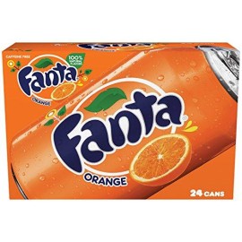 Fanta Orange Flavor (24 x 12 Fl OZ), 288 Fluid Ounce