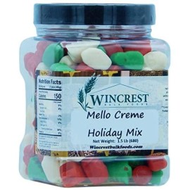 Holiday Christmas Mello Creme Candy Mix - 1.5 Lb Tub