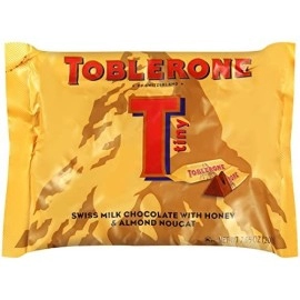 Toblerone Tiny Swiss Milk Chocolate Bars, 1 pack (7.05 oz)