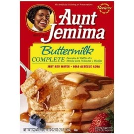 Aunt Jemima Complete Pancake Mix Buttermilk, 32-Ounce Boxes (2 Boxes)
