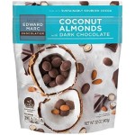 32oz Edward Marc Chocolatier Coconut Almonds with Dark Chocolate (2-pack)