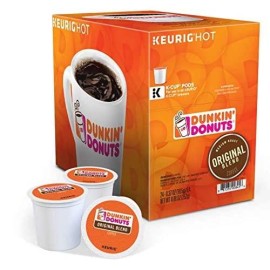 Dunkin Donuts K-Cups Original Flavor - 24 Count (Pack of 3), Total of 72 Count - Packaging May Vary