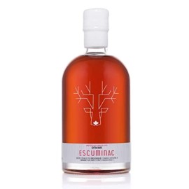 Escuminac Maple Syrup, Extra Rare, Amber Rich Taste 16.9 fl oz. Canada Grade A. Unblended, Single Origin, Bottled by the Maker. Organic, Gourmet Gift for Any Occasion. From Quebec, Canada