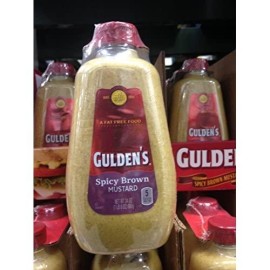 Guldens spicy brown mustard 2/24 oz (pack of 2)