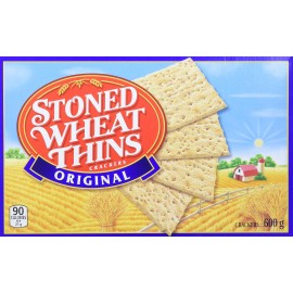 Christie Stoned Wheat Thins Original Crackers, 600G212 Oz, {Imported From Canada