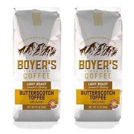 Butterscotch Toffee Flavored Coffee, Ground, 2-Pack (1.5lb)