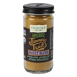 Frontier Organic Turmeric Twist | Sweet Blend | Certified Organic | 1.8 oz.