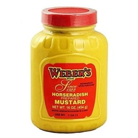 Webers Horseradish Mustard - 16oz. (2-Pack)