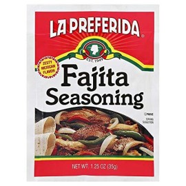La Preferida Mexican Foods, Fajita Seasoning, 1.25 OZ (Pack - 6)