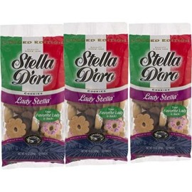 Stella Doro Lady Stella Cookies 10 oz. Bag- Stella Doro Italian Touch Cookie Assortment (3 Bags)
