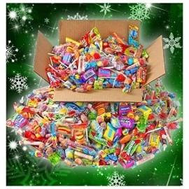 Bulk Candy - Huge Candy Assortment Party Mix - 6.5 Lb - Over 350 Pieces Of Individually Wrapped Candy