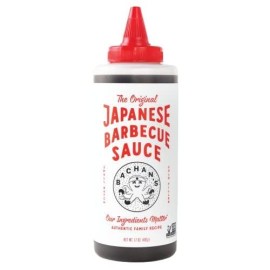 Bachans - The Original Japanese Barbecue Sauce, 17 Ounces Small Batch, Non gMO, No Preservatives, Vegan and BPA free condiment for Wings, chicken, Beef, Pork, Seafood, Noodle Recipes, and More
