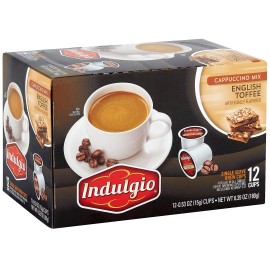Indulgio English Toffee Single Serve Brew cups