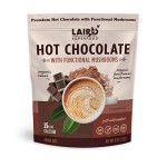 Laird Superfood Functional Mushrooms Hot Chocolate, Organic Cacao Powder Blended With Nourishing Mushrooms, 8 Oz Bag, Pack Of 1