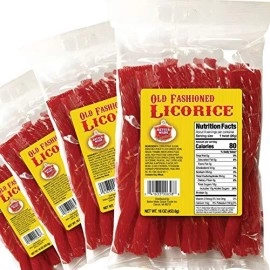 Better Made Old Fashion Licorice - Four (4) X 16Oz Bags - (Pack Of 4)