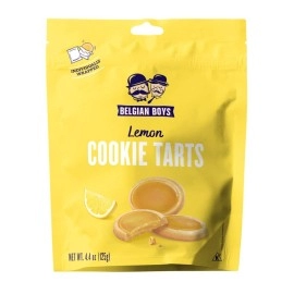 Belgian Boys - cookie Tarts, Lemon, 4oz