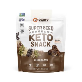 Ozery Bakery, Super Seed crunch chocolate, 53 Ounce (Pack of 6)