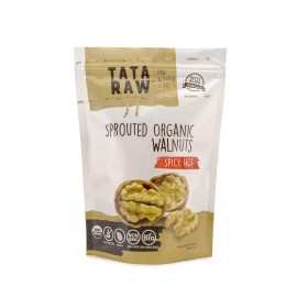 TATA RAW - Organic Sprouted Maple Walnuts - Spicy Hot (1 lb)