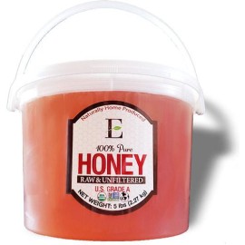 100% Pure Organic Raw Honey - 5 LBS