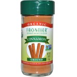 Organic Cinnamon Ground Frontier Natural Products 1.90 Oz Bottle