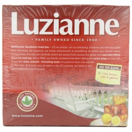 Luzianne Iced Tea Bags, Unsweetened, 400 Tea Bags (4 Boxes Of 100 Count Pack), Specially Blended For Iced Tea, Clear & Refreshing Home Brewed Summer Picnic Beverage