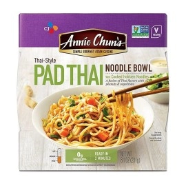 Annie Chun'S Noodle Bowl, Thai-Style Pad Thai, Vegan, Non Gmo Project Verified, 8.1 Oz (Pack Of 6)